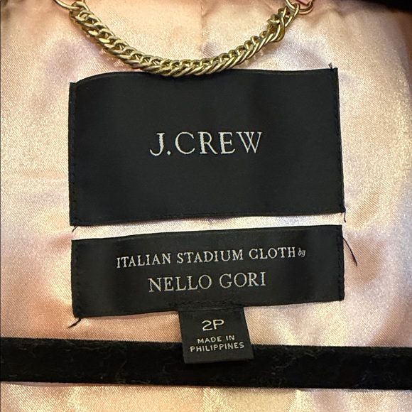J Crew Toscana Coat 2P Like New - Picture 3 of 8